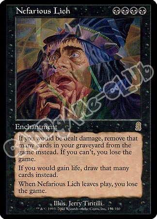 153 / 350 Nefarius Lich rara (EN) -NEAR MINT-