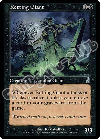 158 / 350 Rotting Giant non comune (EN) -NEAR MINT-