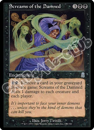 160 / 350 Screams of the Damned non comune (EN) -NEAR MINT-