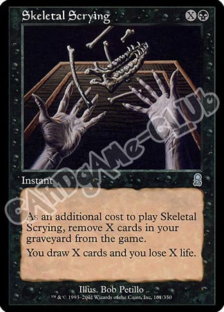 161 / 350 Skeletal Scryign non comune (EN) -NEAR MINT-