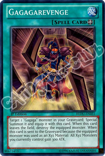 REDU-EN051 Gagagarevenge super rara 1st Edition (EN) -NEAR MINT-