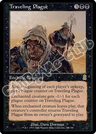 166 / 350 Traveling Plague rara (EN) -NEAR MINT-