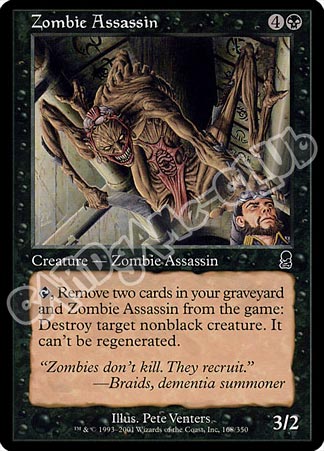 168 / 350 Zombie Assassin comune (EN) -NEAR MINT-