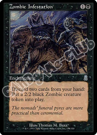 170 / 350 Zombie Infestation non comune (EN) -NEAR MINT-