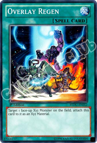 REDU-EN052 Overlay Regen comune 1st Edition (EN) -NEAR MINT-