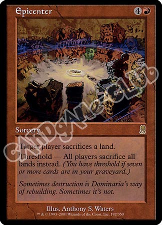 192 / 350 Epicenter rara (EN) -NEAR MINT-