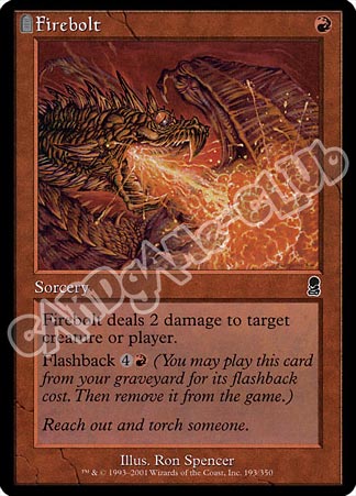 193 / 350 Firebolt comune (EN) -NEAR MINT-