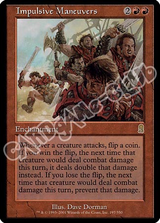 197 / 350 Impulsive Maneuvers rara (EN) -NEAR MINT-