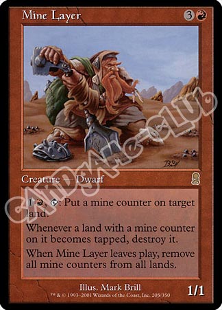 205 / 350 Mine Layer rara (EN) -NEAR MINT-