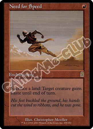 209 / 350 Need for Speed rara (EN) -NEAR MINT-