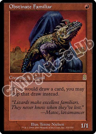 210 / 350 Obstinate Familiar rara (EN) -NEAR MINT-