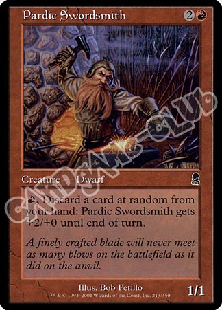 213 / 350 Pardic Swordsmith comune (EN) -NEAR MINT-