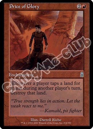 214 / 350 Price of Glory non comune (EN) -NEAR MINT-
