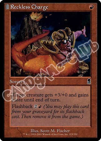 215 / 350 Reckless Charge comune (EN) -NEAR MINT-