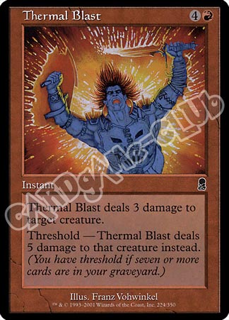 224 / 350 Thermal Blast comune (EN) -NEAR MINT-