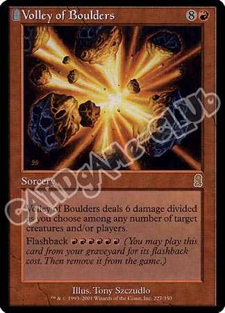 227 / 350 Volley of Boulders rara (EN) -NEAR MINT-