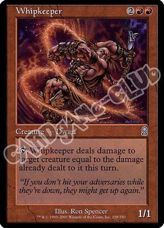 228 / 350 Whipkeeper non comune (EN) -NEAR MINT-