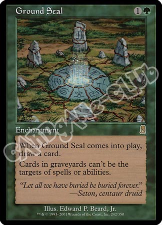 242 / 350 Ground Seal rara (EN) -NEAR MINT-