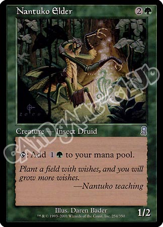 254 / 350 Nantuko Elder non comune (EN) -NEAR MINT-