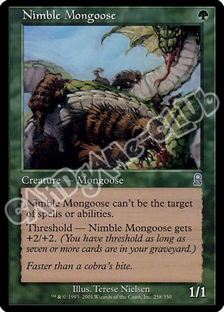 258 / 350 Nimble Mongoose non comune (EN) -NEAR MINT-