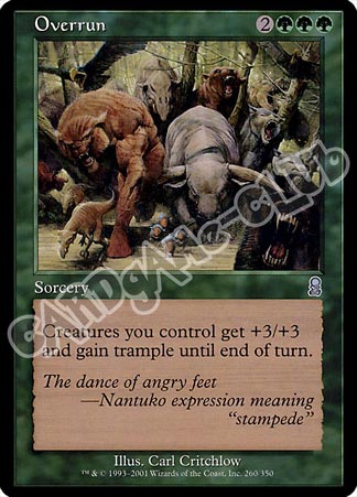 260 / 350 Overrun non comune (EN) -NEAR MINT-