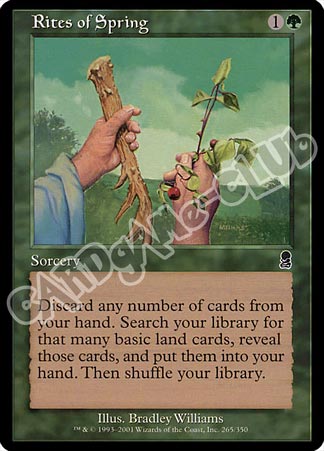 265 / 350 Rites of Spring comune (EN) -NEAR MINT-