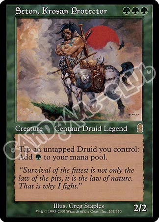 267 / 350 Seton, Krosan Protector rara (EN) -NEAR MINT-