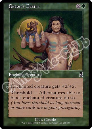 268 / 350 Seton's Desire comune (EN) -NEAR MINT-