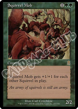 273 / 350 Squirrel Mob rara (EN) -NEAR MINT-