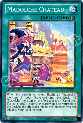 REDU-EN061 Madolche Chateau comune 1st Edition (EN) -NEAR MINT-