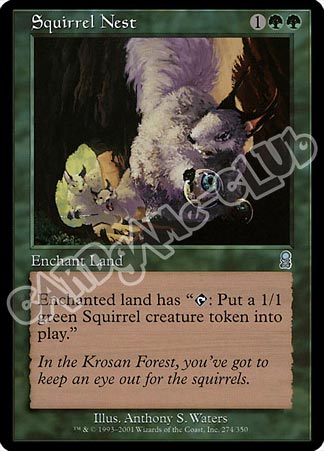 274 / 350 Squirrel Nest non comune (EN) -NEAR MINT-