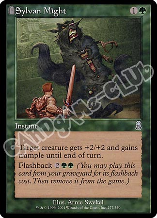 277 / 350 Sylvan Might non comune (EN) -NEAR MINT-