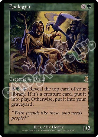 285 / 350 Zoologist rara (EN) -NEAR MINT-