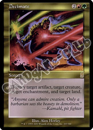 287 / 350 Decimate rara (EN) -NEAR MINT-