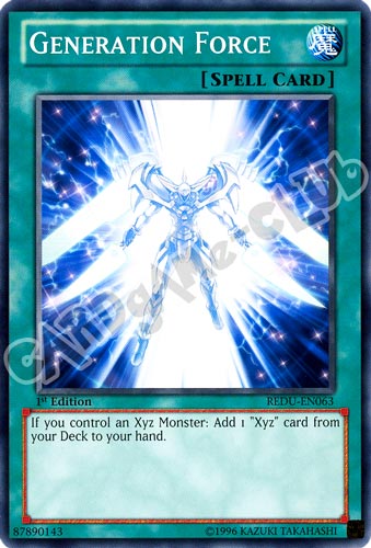 REDU-EN063 Generation Force comune 1st Edition (EN) -NEAR MINT-