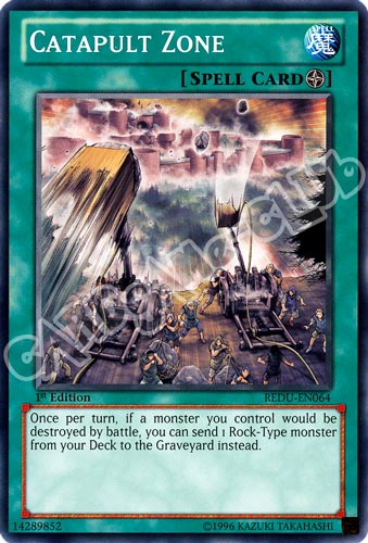 REDU-EN064 Catapult Zone comune 1st Edition (EN) -NEAR MINT-