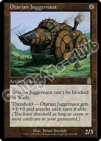 305 / 350 Otarian Juggernaut rara (EN) -NEAR MINT-
