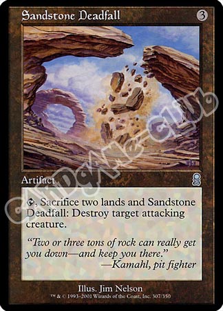 307 / 350 Sandstone Deadfall non comune (EN) -NEAR MINT-