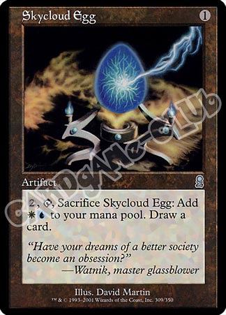 309 / 350 Skycloud Egg non comune (EN) -NEAR MINT-