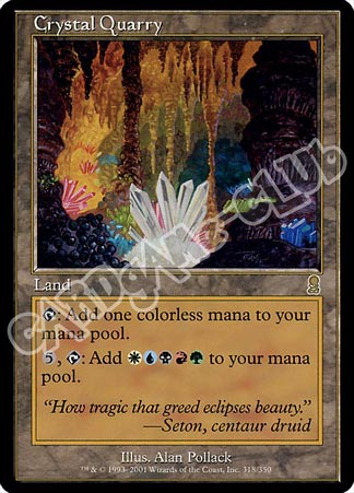 318 / 350 Crystal Quarry rara (EN) -NEAR MINT-