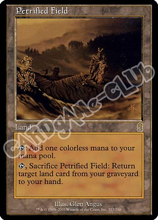 323 / 350 Petrified Field rara (EN) -NEAR MINT-