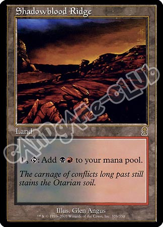 326 / 350 Shadowblood Ridge rara (EN) -NEAR MINT-