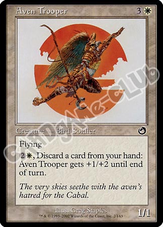 002 / 143 Aven Trooper comune (EN) -NEAR MINT-