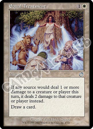 004 / 143 Equal Treatment non comune (EN) -NEAR MINT-