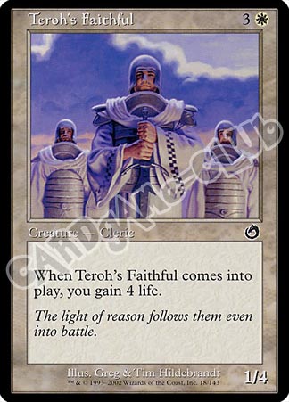 018 / 143 Teroh's Faithful comune (EN) -NEAR MINT-