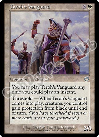 019 / 143 Teroh's Vanguard non comune (EN) -NEAR MINT-