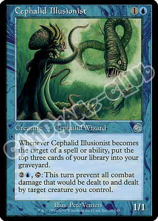 028 / 143 Cephalid Illusionist non comune (EN) -NEAR MINT-