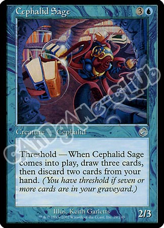 029 / 143 Cephalid Sage non comune (EN) -NEAR MINT-