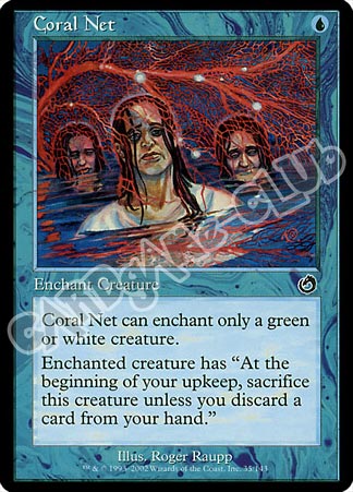 035 / 143 Coral Net comune (EN) -NEAR MINT-