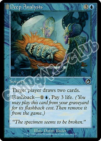 036 / 143 Deep Analysis comune (EN) -NEAR MINT-